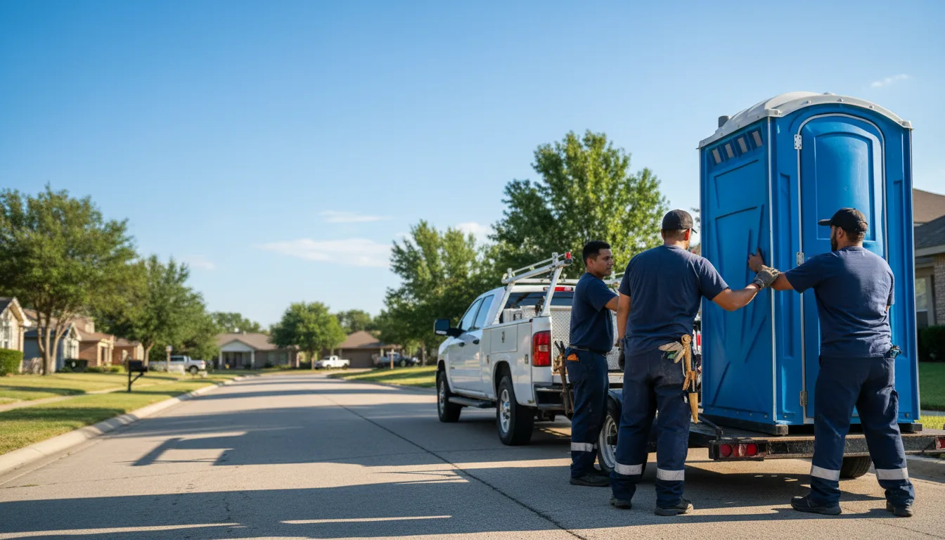 Portable Toilet Rental in Stuart, OK near me